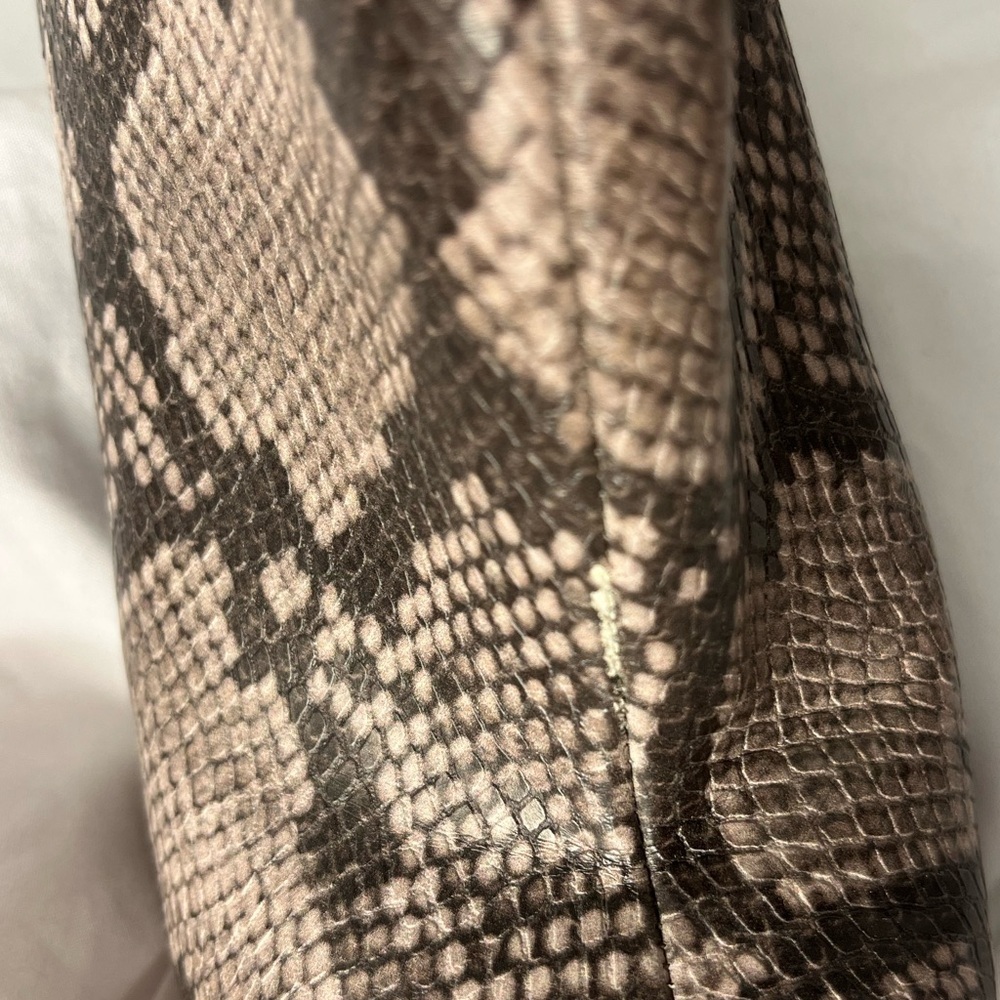 Carlos by Carlos Santana Snake Print Heeled Booties (7.5M) - Picture 7 of 7